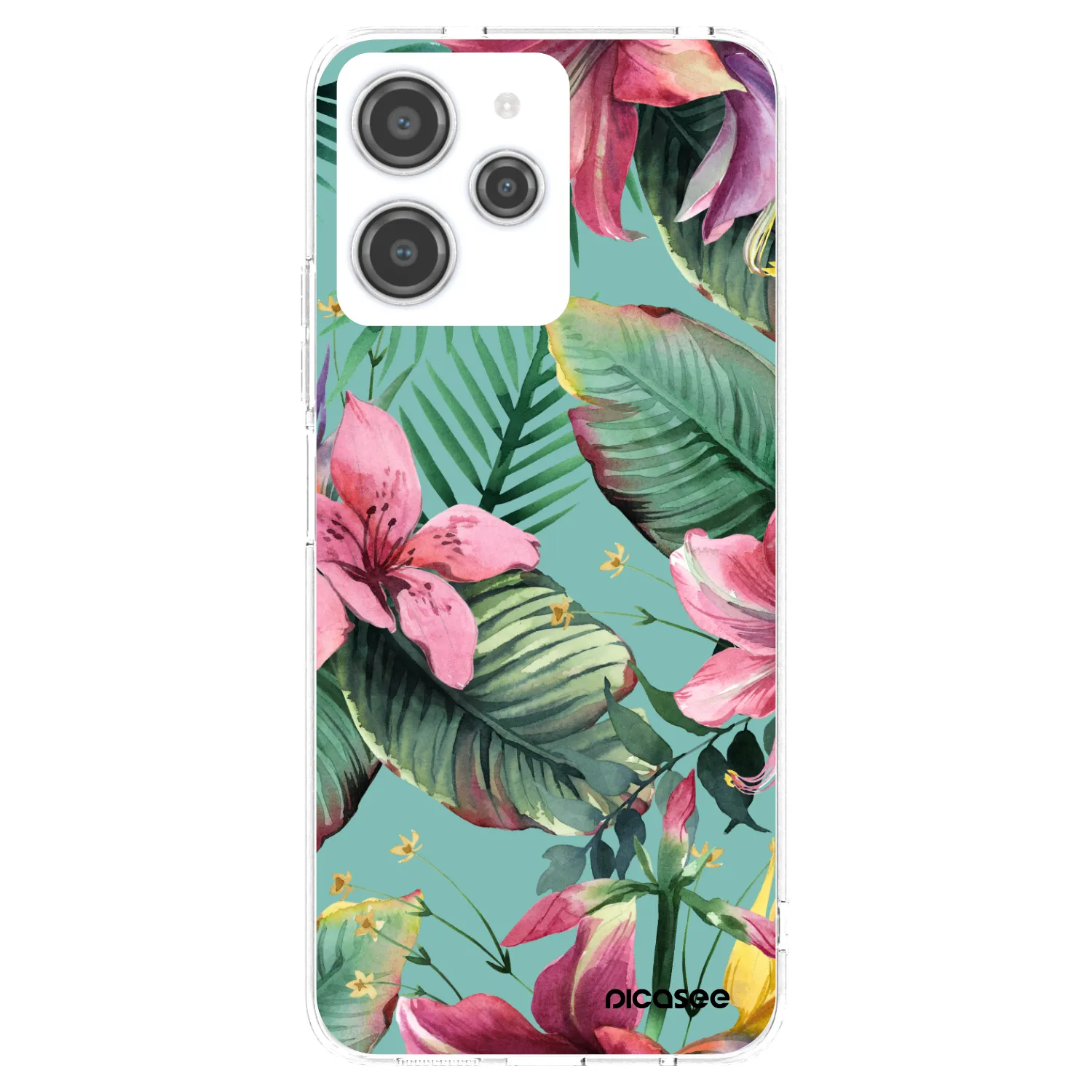 Picasee Xiaomi Redmi 12 4G Hülle - Transparentes Silikon - Hawaii