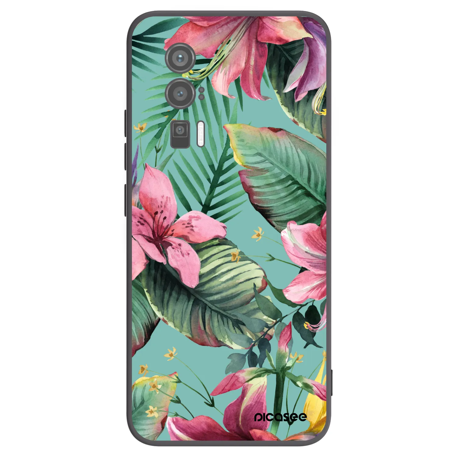Picasee Xiaomi Poco F5 Pro 5G Hülle - Schwarzes Silikon - Hawaii