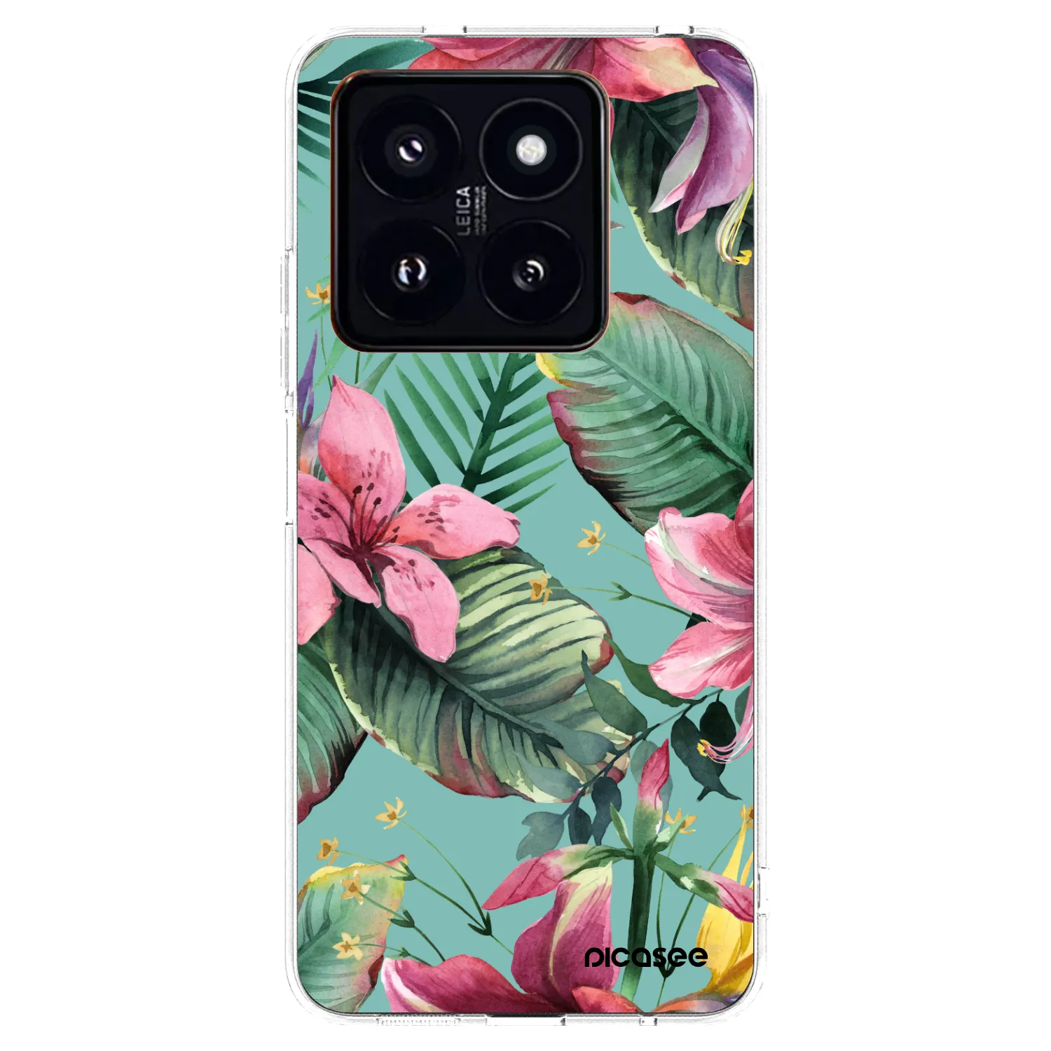 Picasee Xiaomi 14 Pro Hülle - Transparentes Silikon - Hawaii