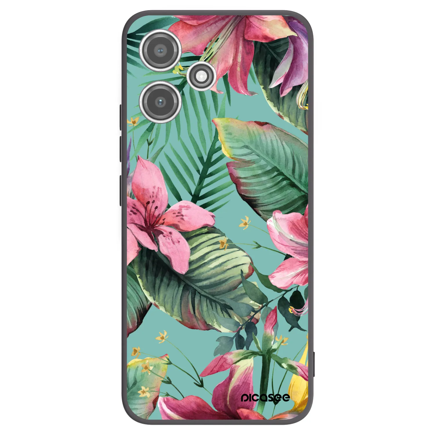 Picasee Xiaomi Redmi 12 5G Hülle - Schwarzes Silikon - Hawaii