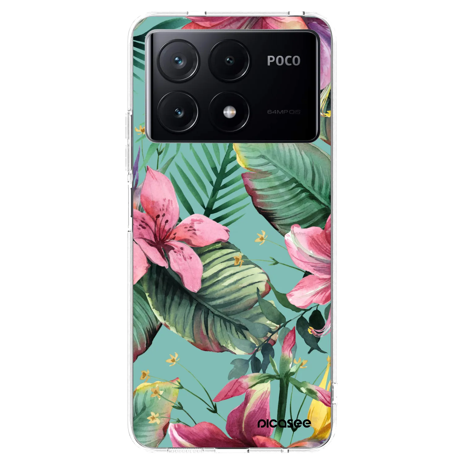 Picasee Xiaomi Poco X6 Pro Hülle - Transparentes Silikon - Hawaii
