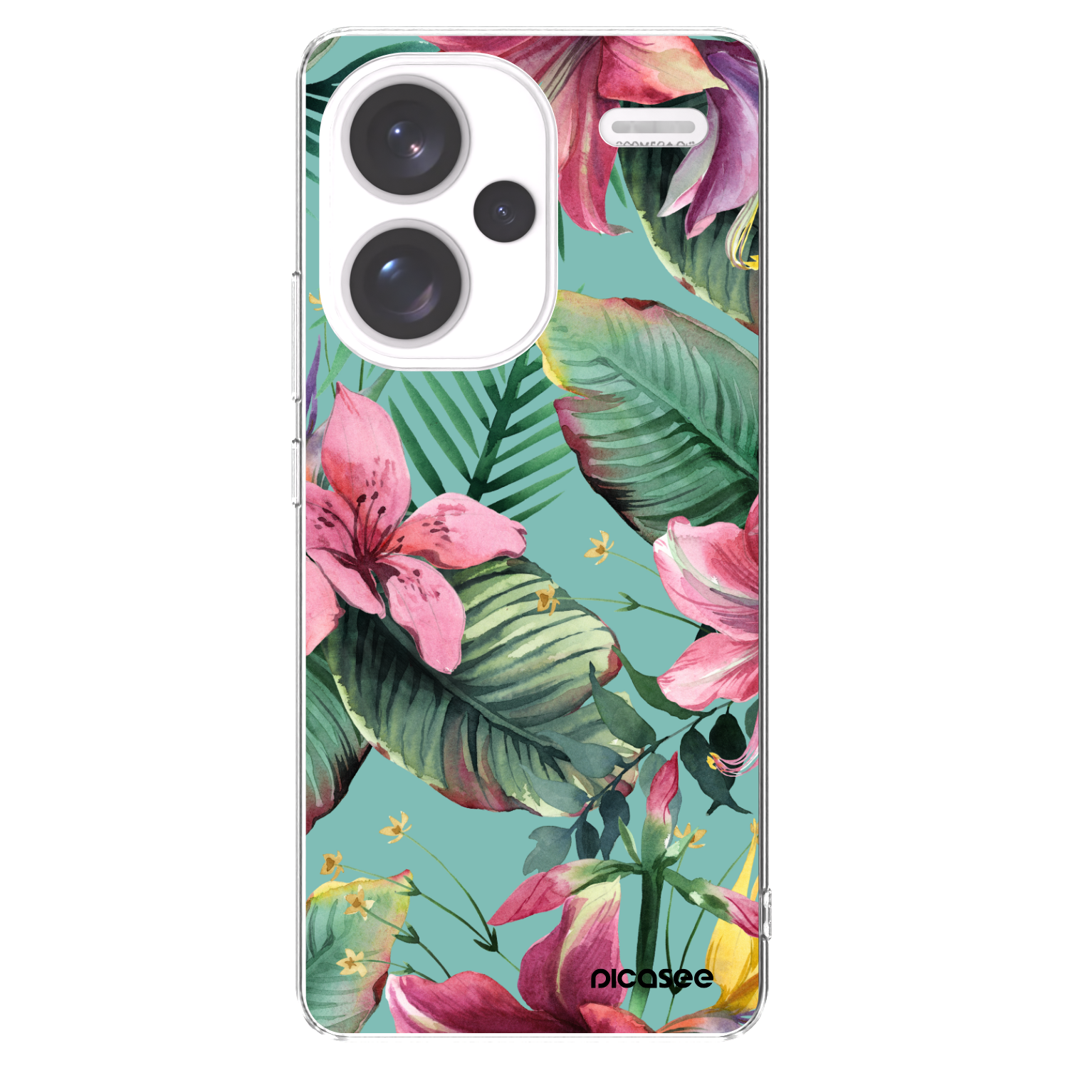 Picasee Xiaomi Redmi Note 13 Pro+ 5G Hülle - Transparentes Silikon - Hawaii