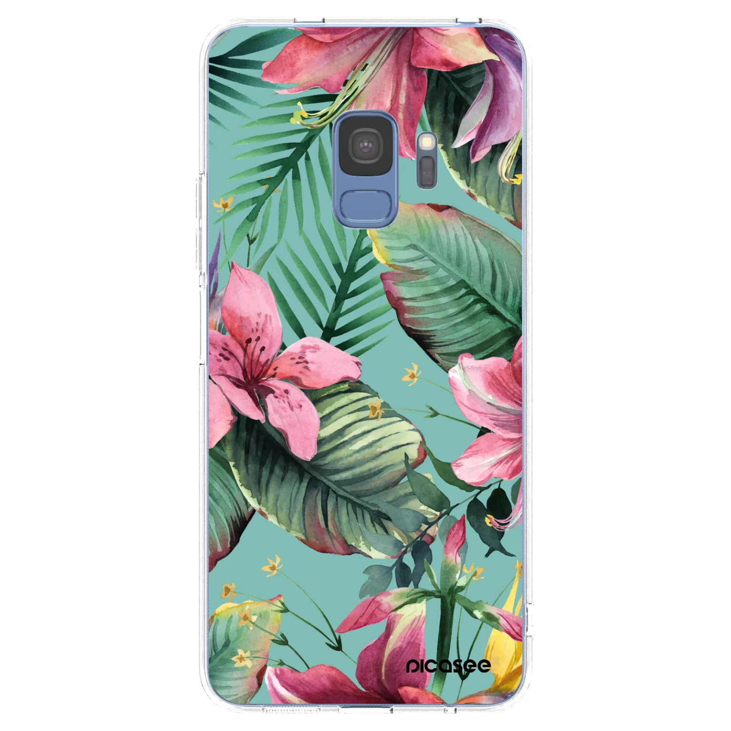 Picasee Samsung Galaxy S9 G960F Hülle - Transparentes Silikon - Hawaii