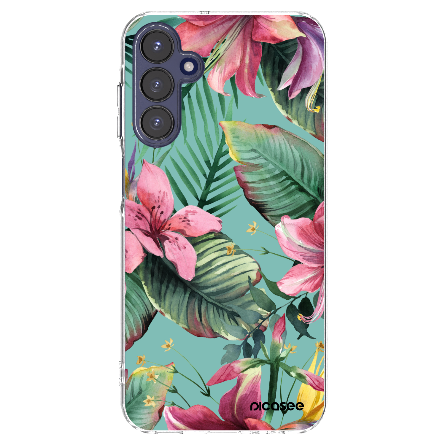 Picasee Samsung Galaxy A15 A155F 4G Hülle - Transparentes Silikon - Hawaii