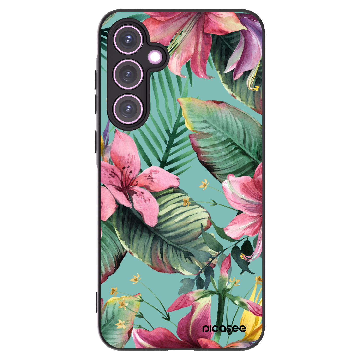 Picasee Samsung Galaxy A35 5G A356B Hülle - Schwarzes Silikon - Hawaii