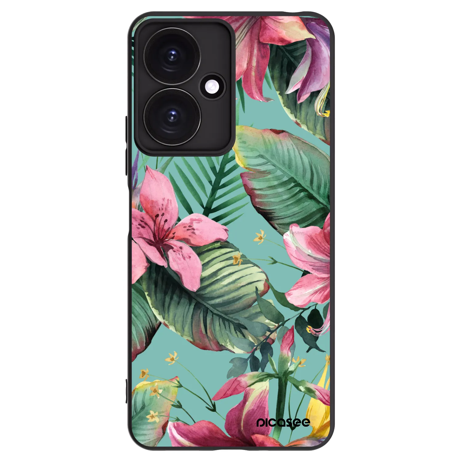 Picasee Xiaomi Redmi 13C 5G Hülle - Schwarzes Silikon - Hawaii
