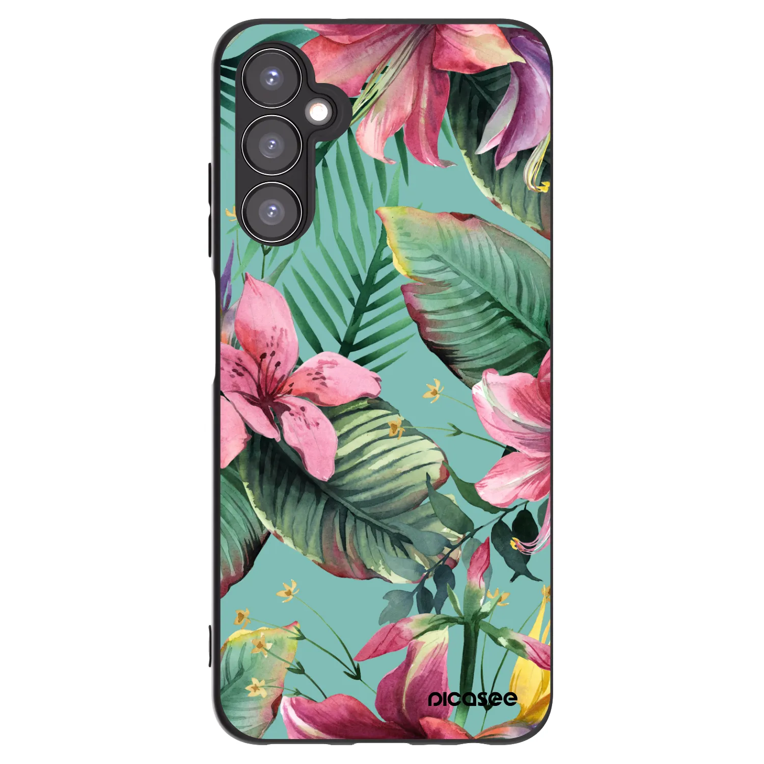 Picasee Samsung Galaxy A05s A057G Hülle - Schwarzes Silikon - Hawaii