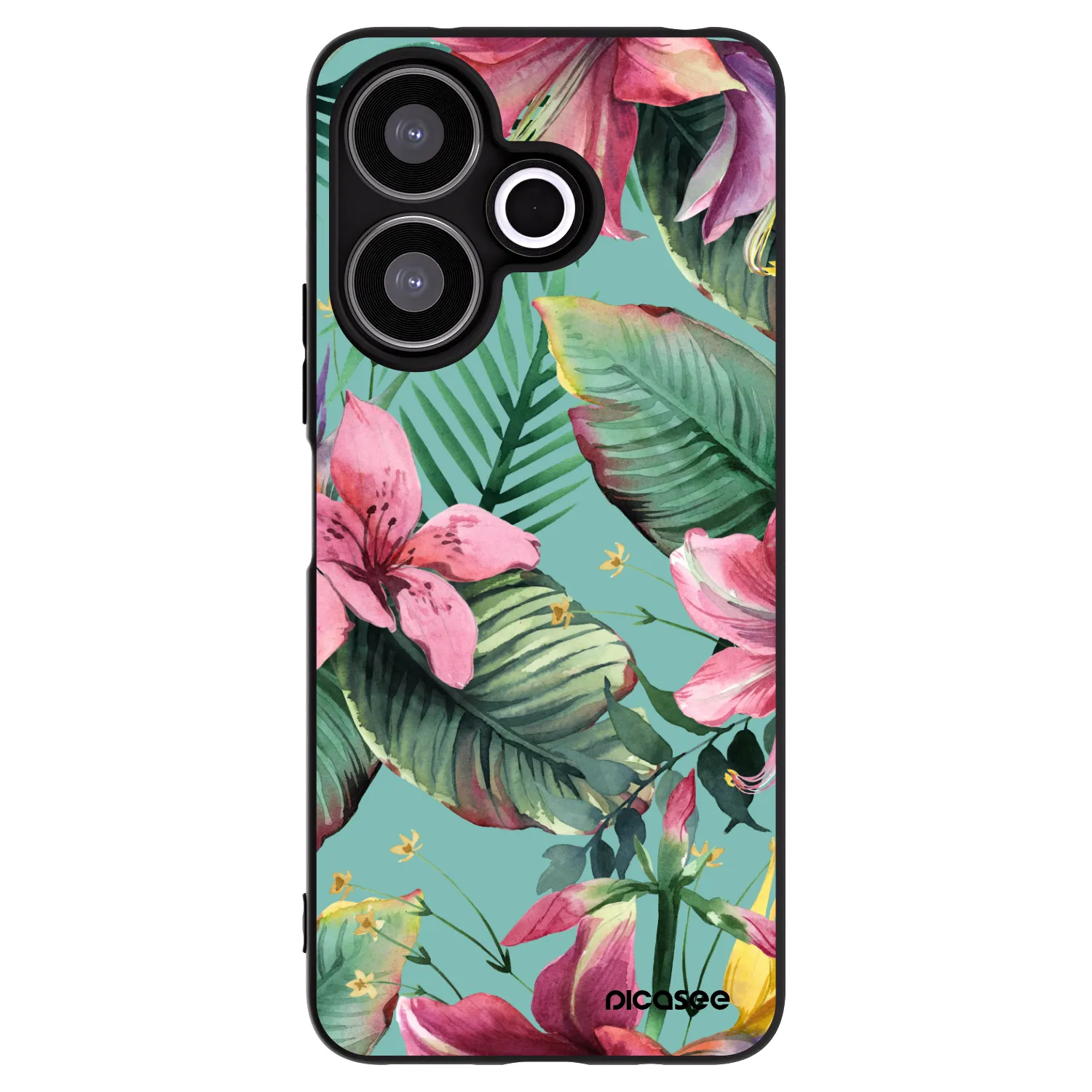 Picasee Xiaomi Redmi 13 4G Hülle - Schwarzes Silikon - Hawaii