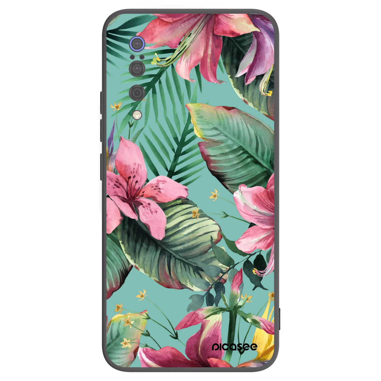 Picasee Xiaomi Mi 9 Hülle - Schwarzes Silikon - Hawaii
