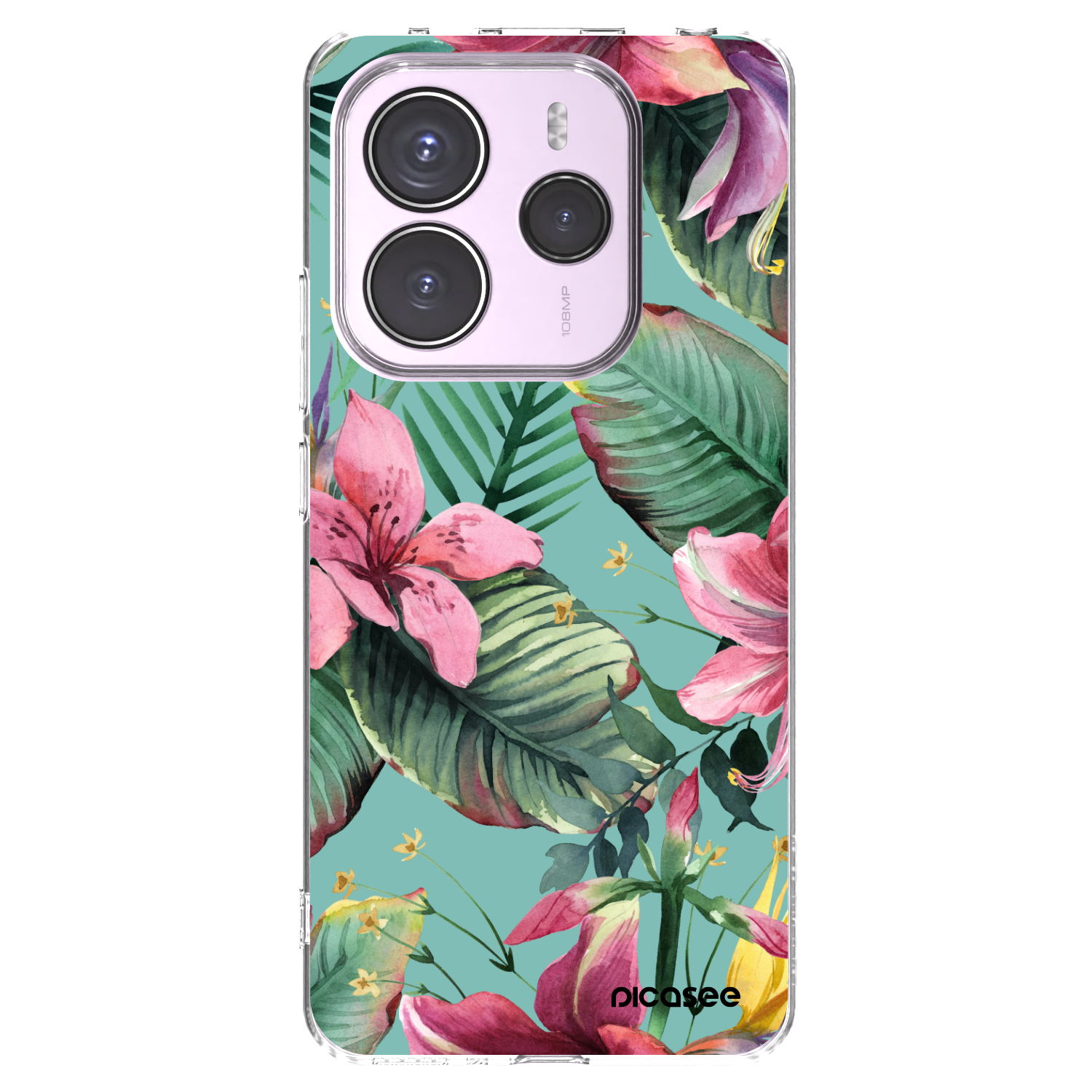 Picasee Xiaomi Redmi Note 14 5G Hülle - Transparentes Silikon - Hawaii