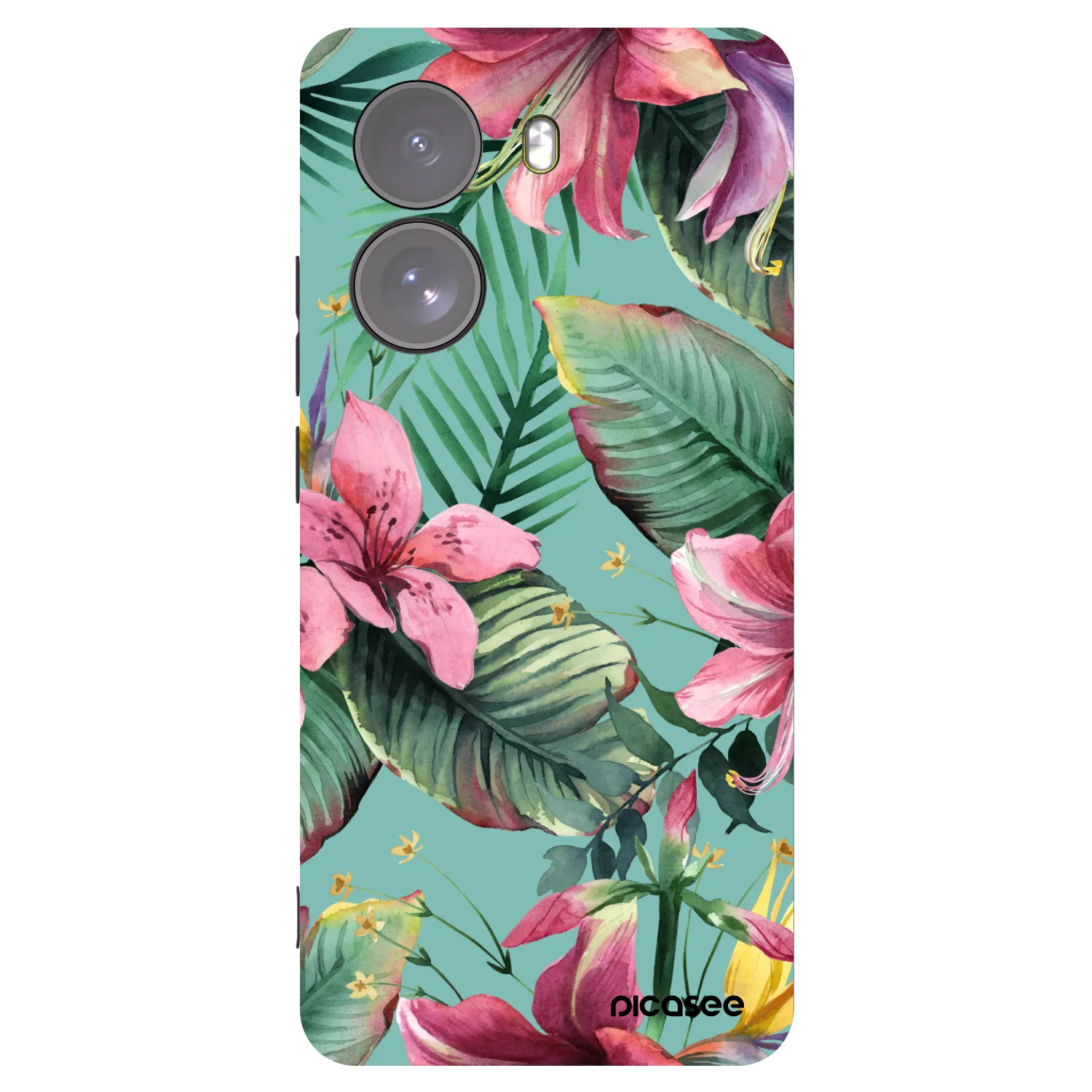Picasee Xiaomi Poco X7 Hülle - Schwarzes Silikon - Hawaii