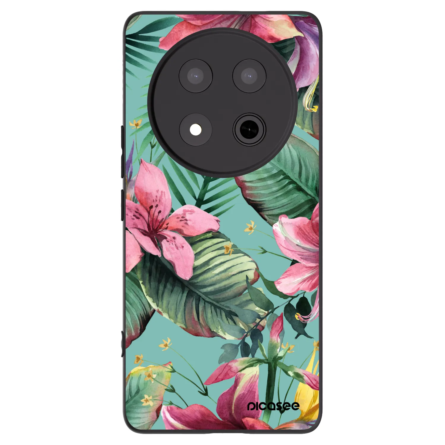 Picasee Honor Magic7 Lite 5G Hülle - Schwarzes Silikon - Hawaii