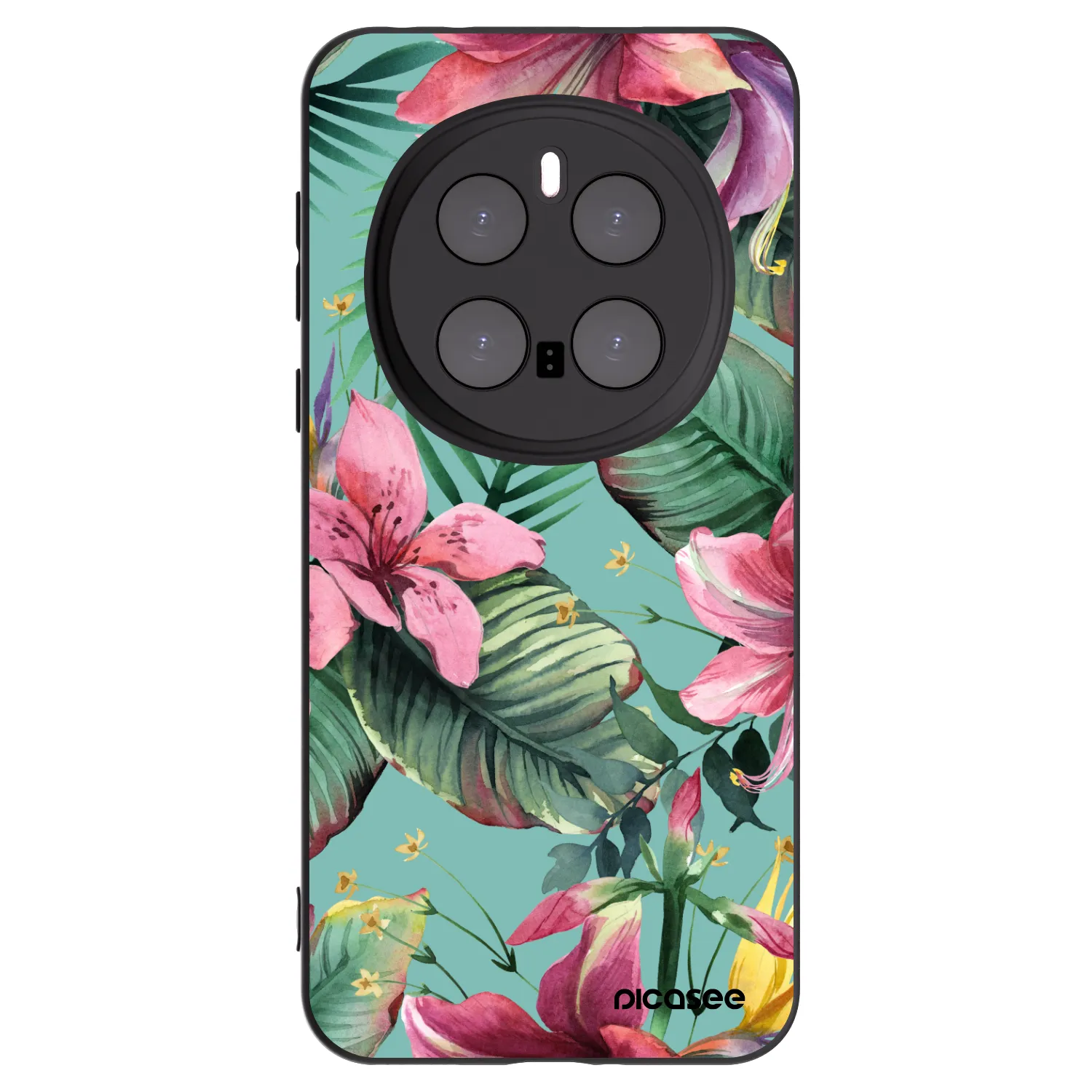 Picasee Honor Magic7 Pro 5G Hülle - Schwarzes Silikon - Hawaii