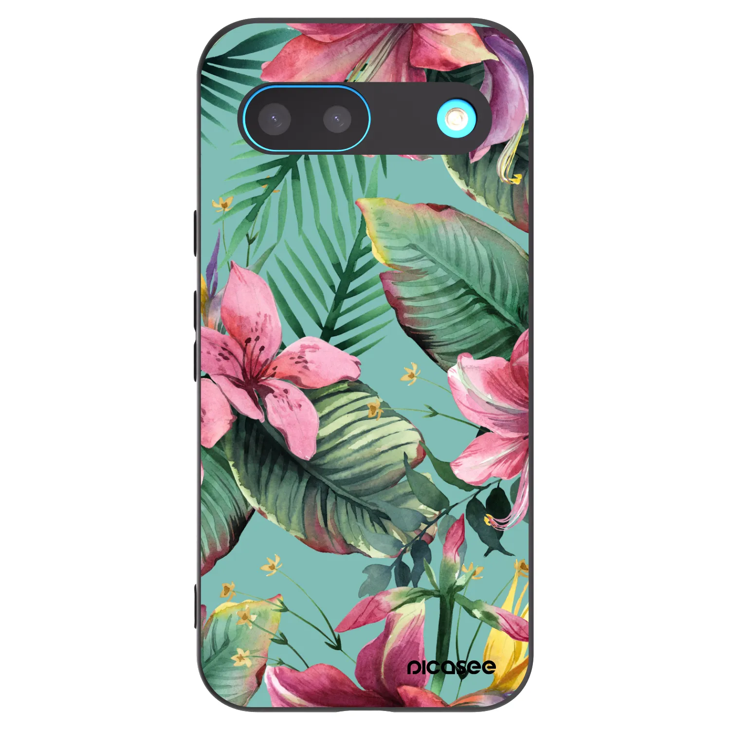 Picasee Google Pixel 8 Hülle - Schwarzes Silikon - Hawaii