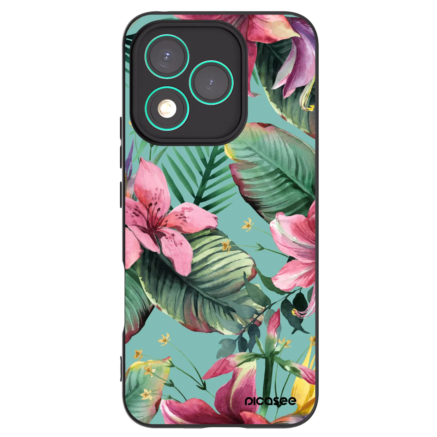 Picasee Honor 400 Lite 5G Hülle - Schwarzes Silikon - Hawaii