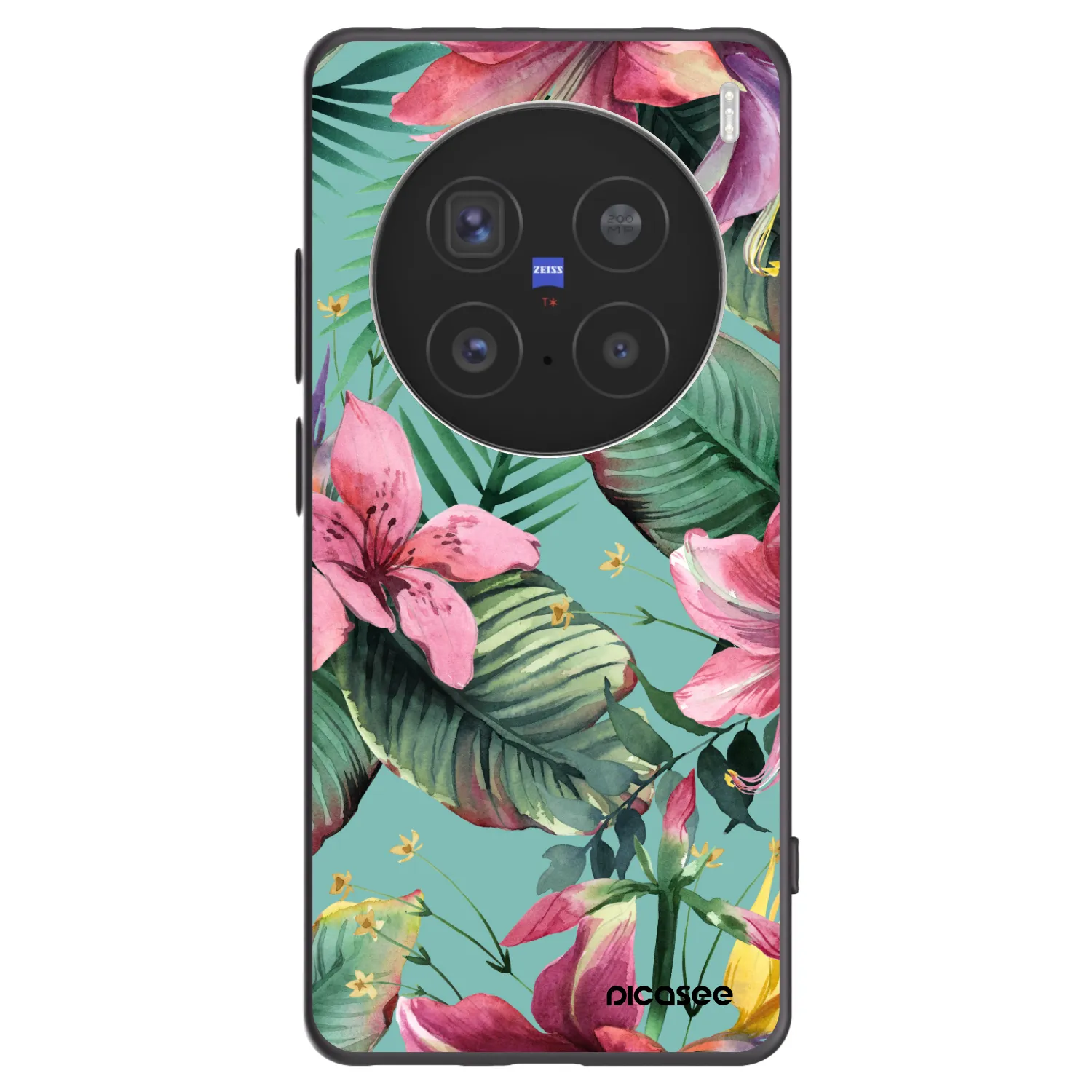 Picasee Vivo X200 Pro Hülle - Schwarzes Silikon - Hawaii