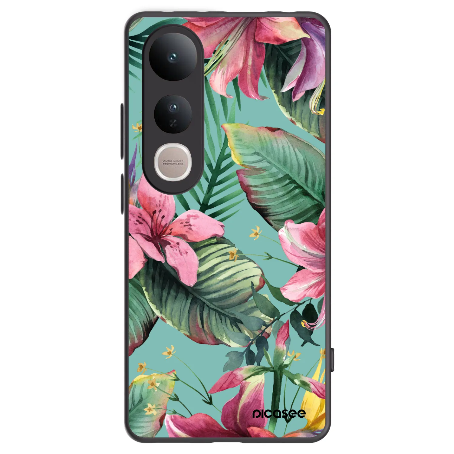 Picasee Vivo V50 Lite 5G Hülle - Schwarzes Silikon - Hawaii