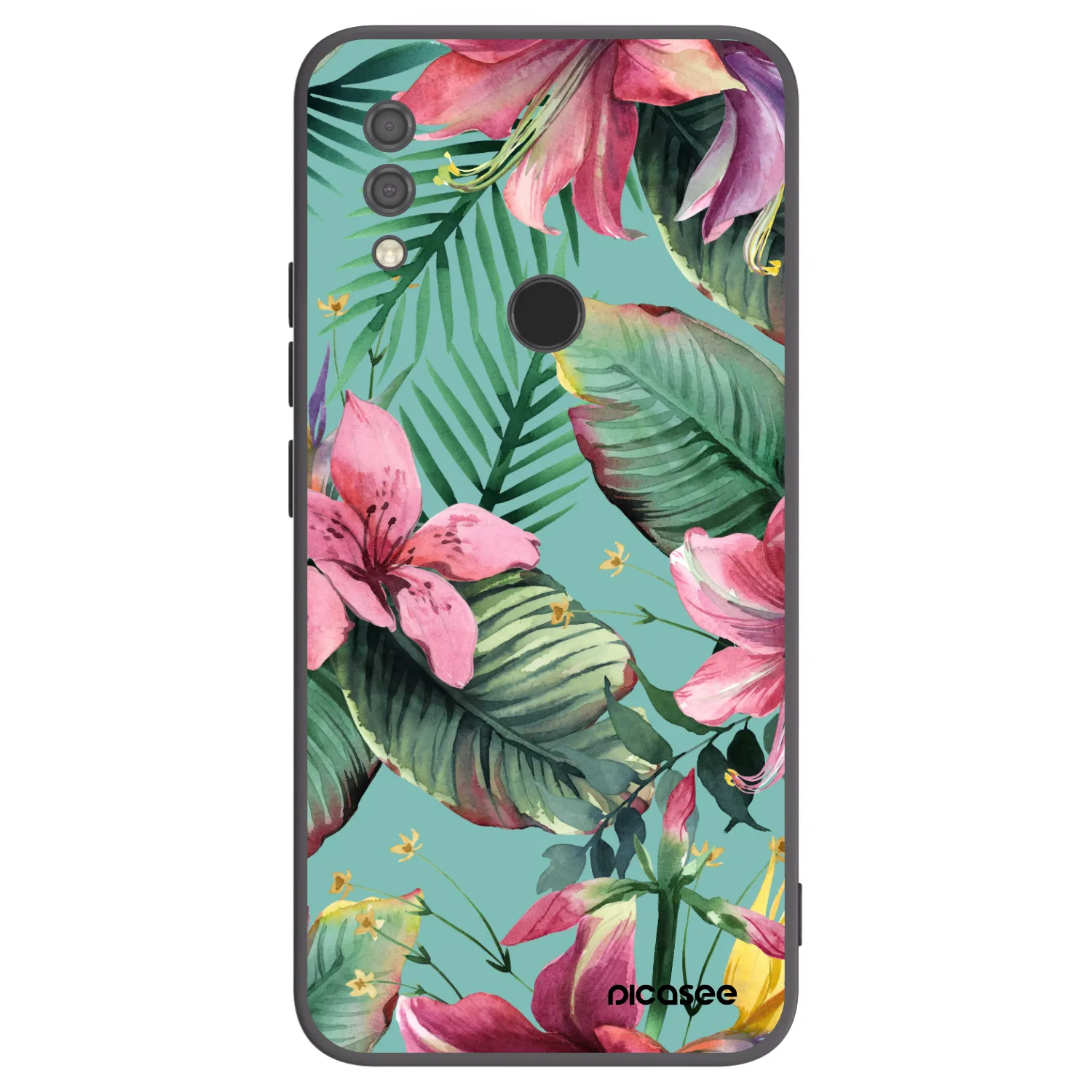 Picasee Xiaomi Redmi 7 Hülle - Schwarzes Silikon - Hawaii