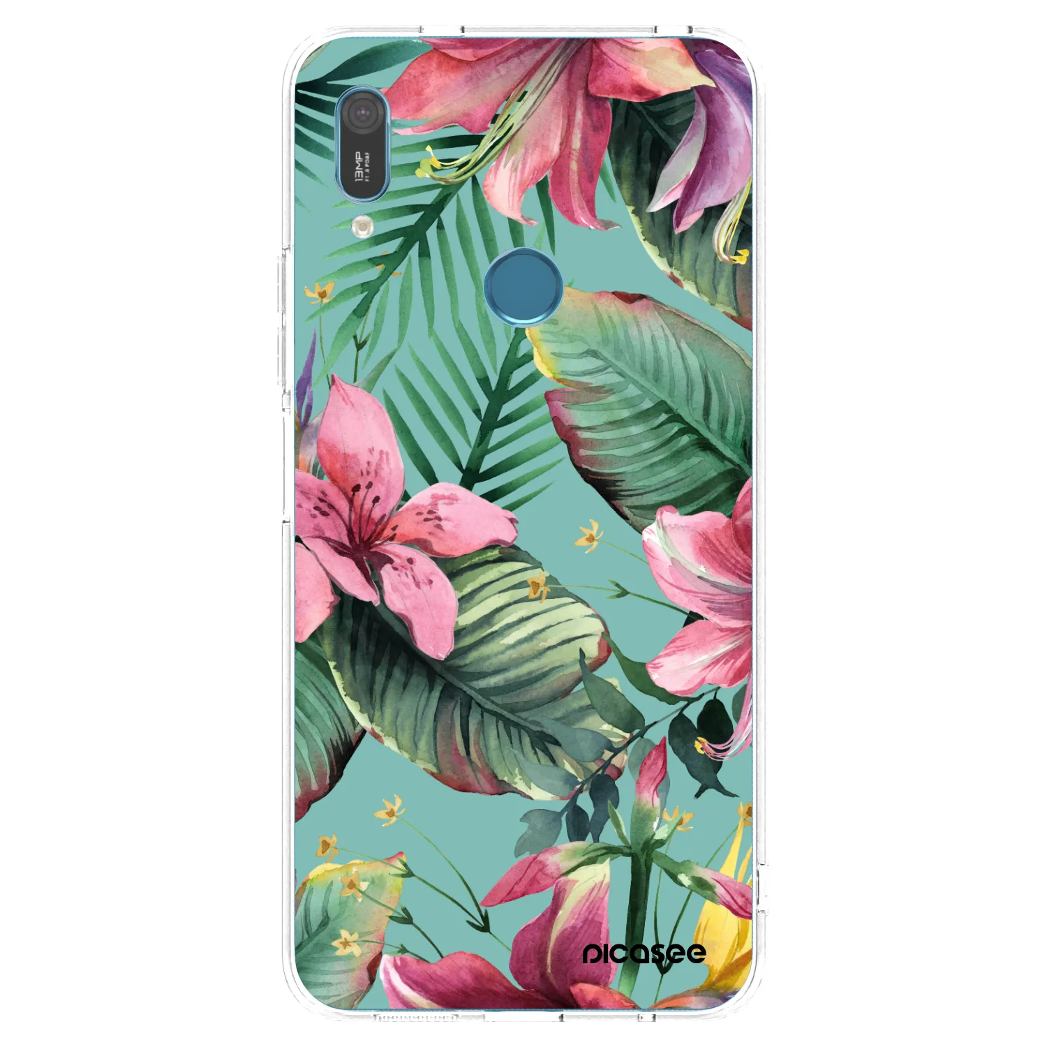 Picasee Huawei Y6 2019 Hülle - Transparentes Silikon - Hawaii
