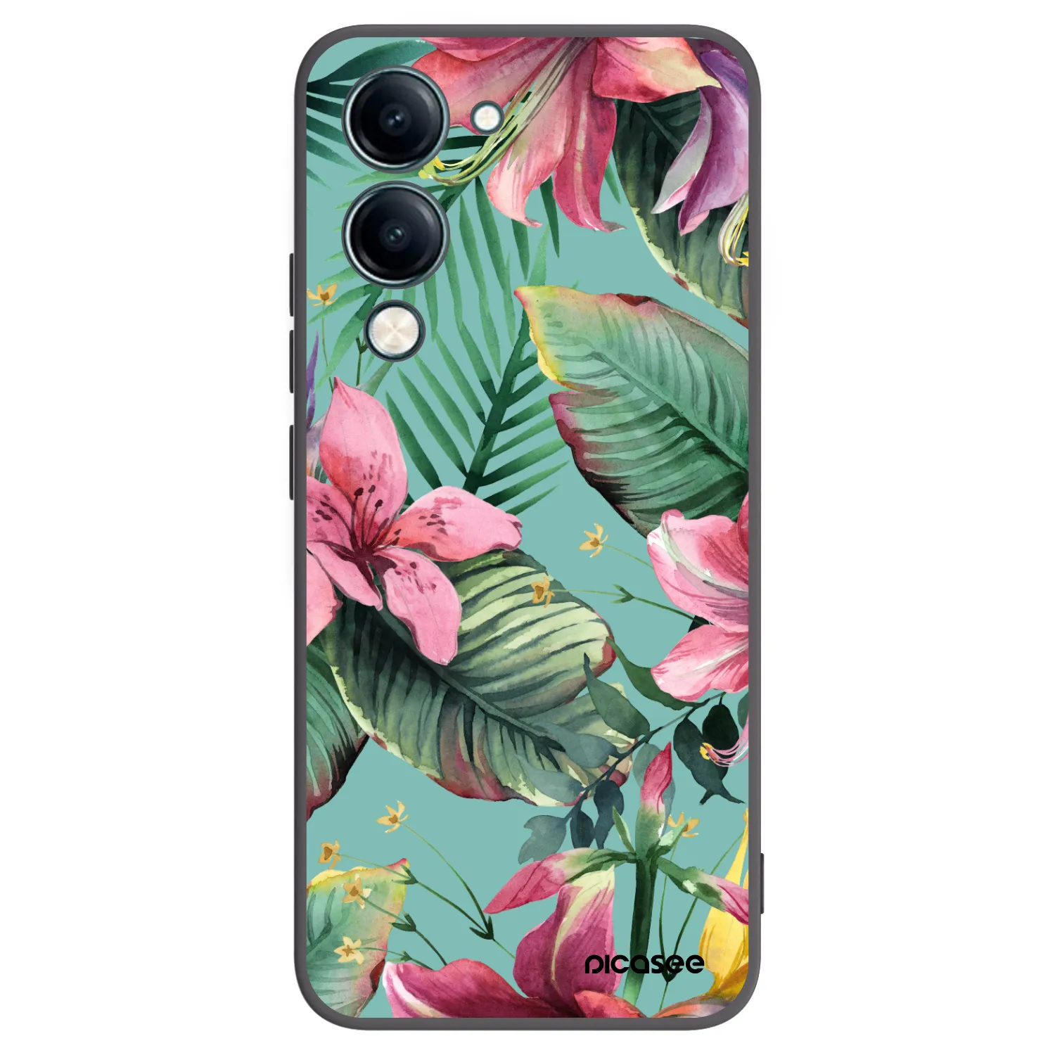Picasee Vivo Y29s 5G Hülle - Schwarzes Silikon - Hawaii