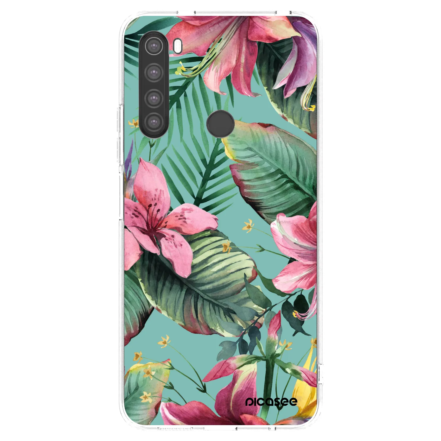 Picasee Xiaomi Redmi Note 8 Hülle - Transparentes Silikon - Hawaii