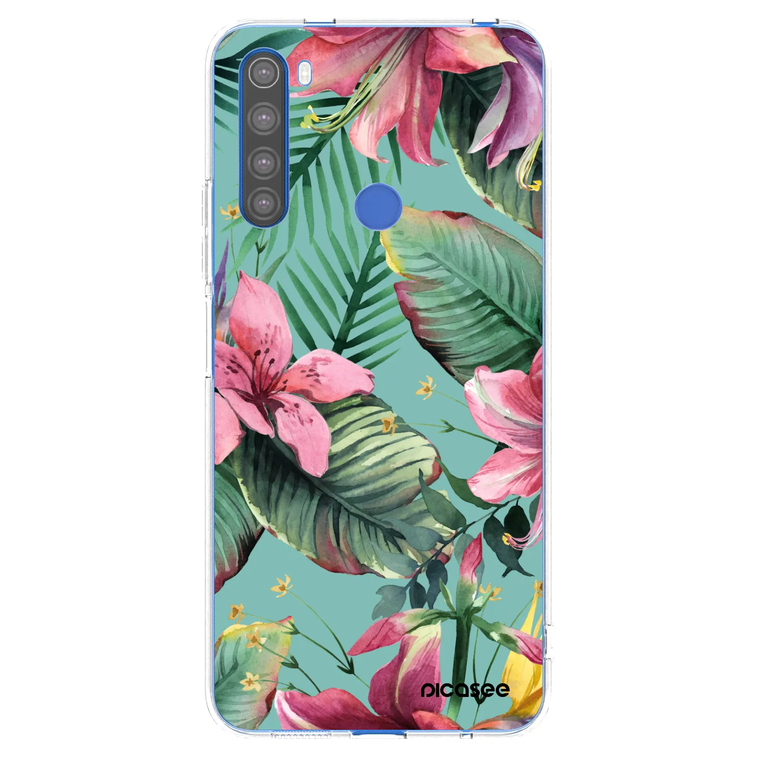Picasee Xiaomi Redmi Note 8T Hülle - Transparentes Silikon - Hawaii
