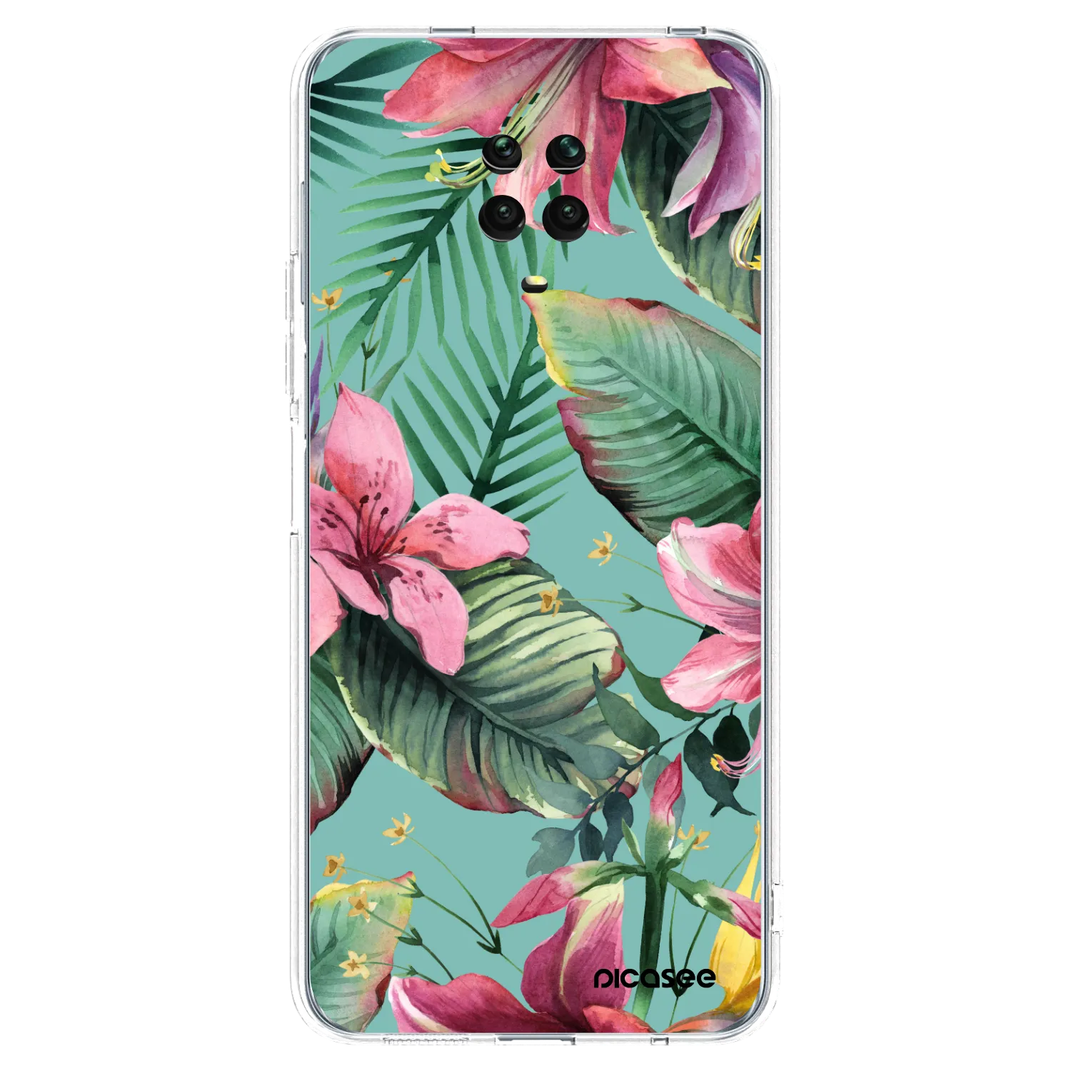 Picasee Xiaomi Redmi Note 9 Pro Hülle - Transparentes Silikon - Hawaii