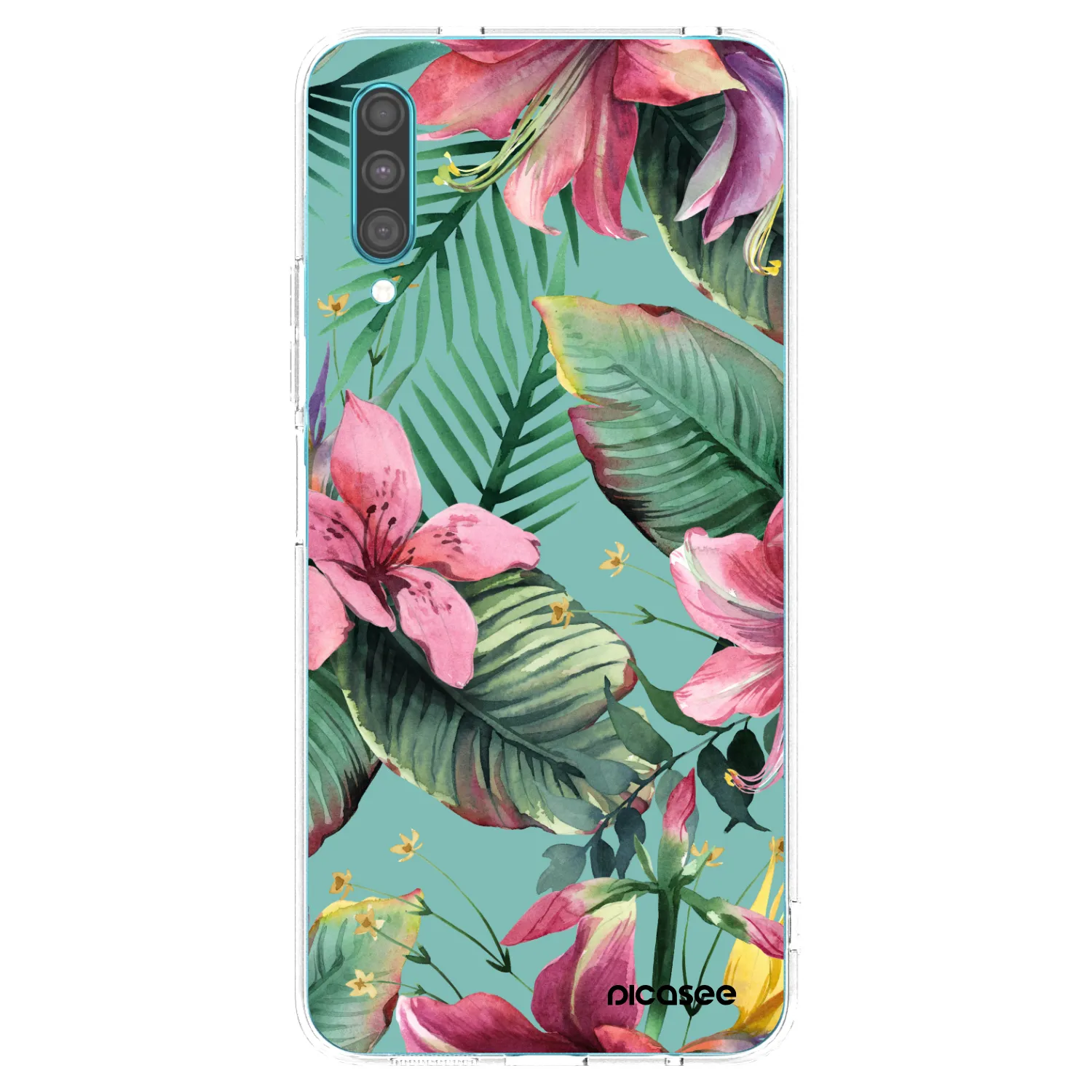 Picasee Samsung Galaxy A30s A307F Hülle - Transparentes Silikon - Hawaii