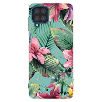Picasee Samsung Galaxy A12 A125F Hülle - Transparentes Silikon - Hawaii