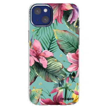 Picasee Apple iPhone 14 Plus Hülle - Transparentes Silikon - Hawaii