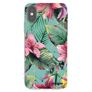 Picasee Apple iPhone X/XS Hülle - Transparentes Silikon - Hawaii