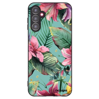 Picasee Samsung Galaxy A14 4G A145R Hülle - Schwarzes Silikon - Hawaii