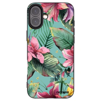 Picasee Apple iPhone 16 Plus Hülle - Schwarzes Silikon - Hawaii
