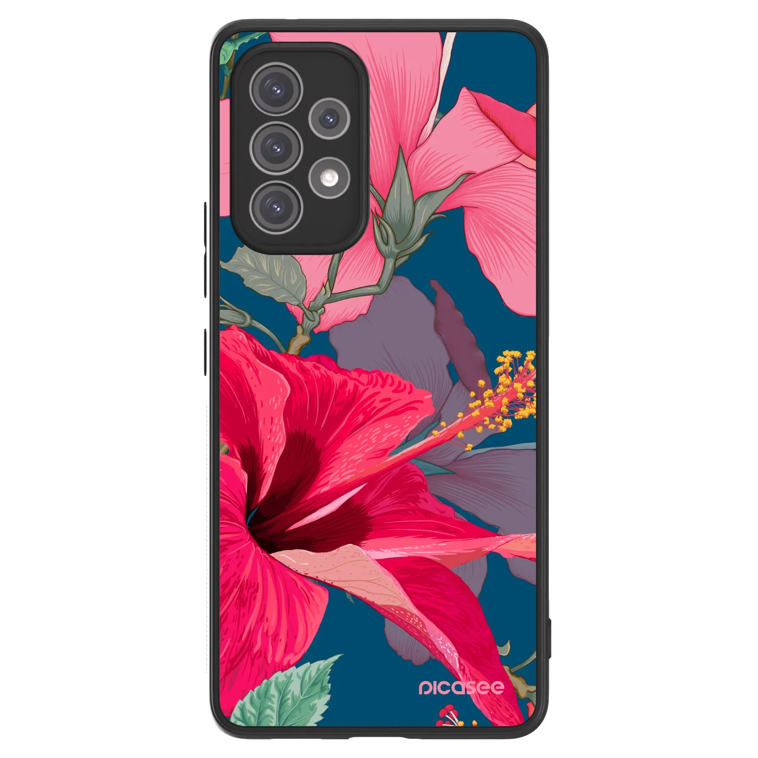Picasee ULTIMATE CASE für Samsung Galaxy A52 5G A525F - Hibiscus