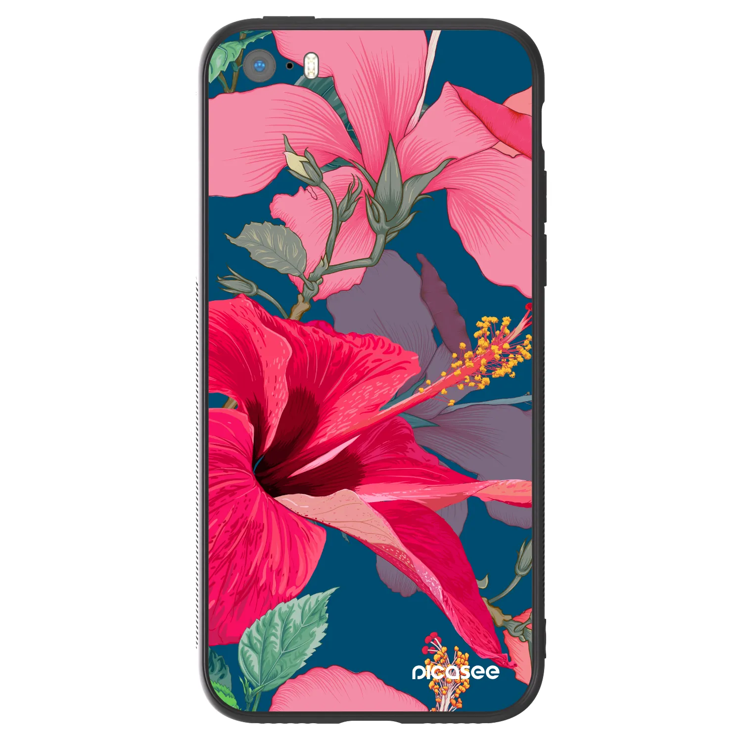 Picasee ULTIMATE CASE für Apple iPhone 5/5S/SE - Hibiscus