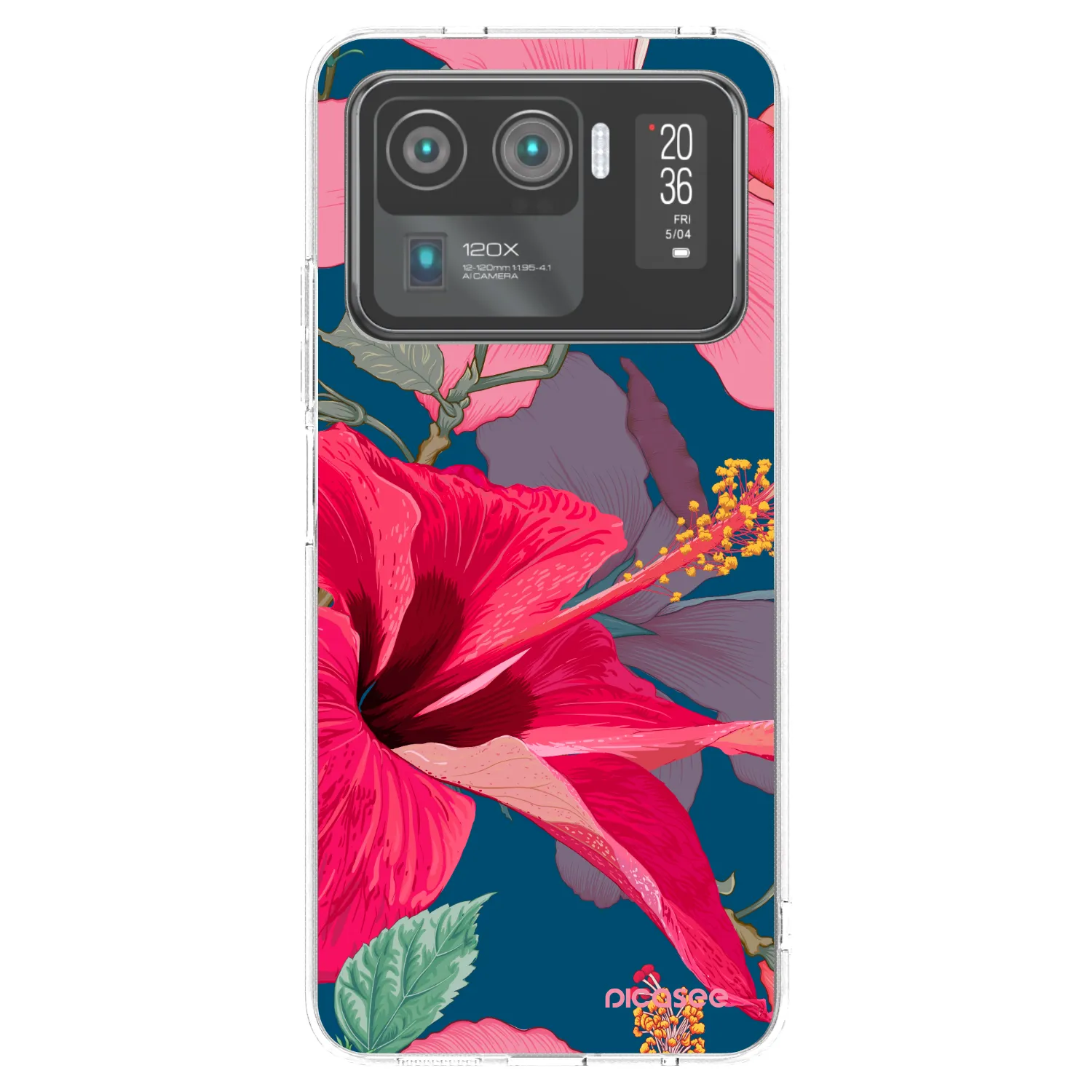 Picasee Xiaomi Mi 11 Ultra Hülle - Transparentes Silikon - Hibiscus