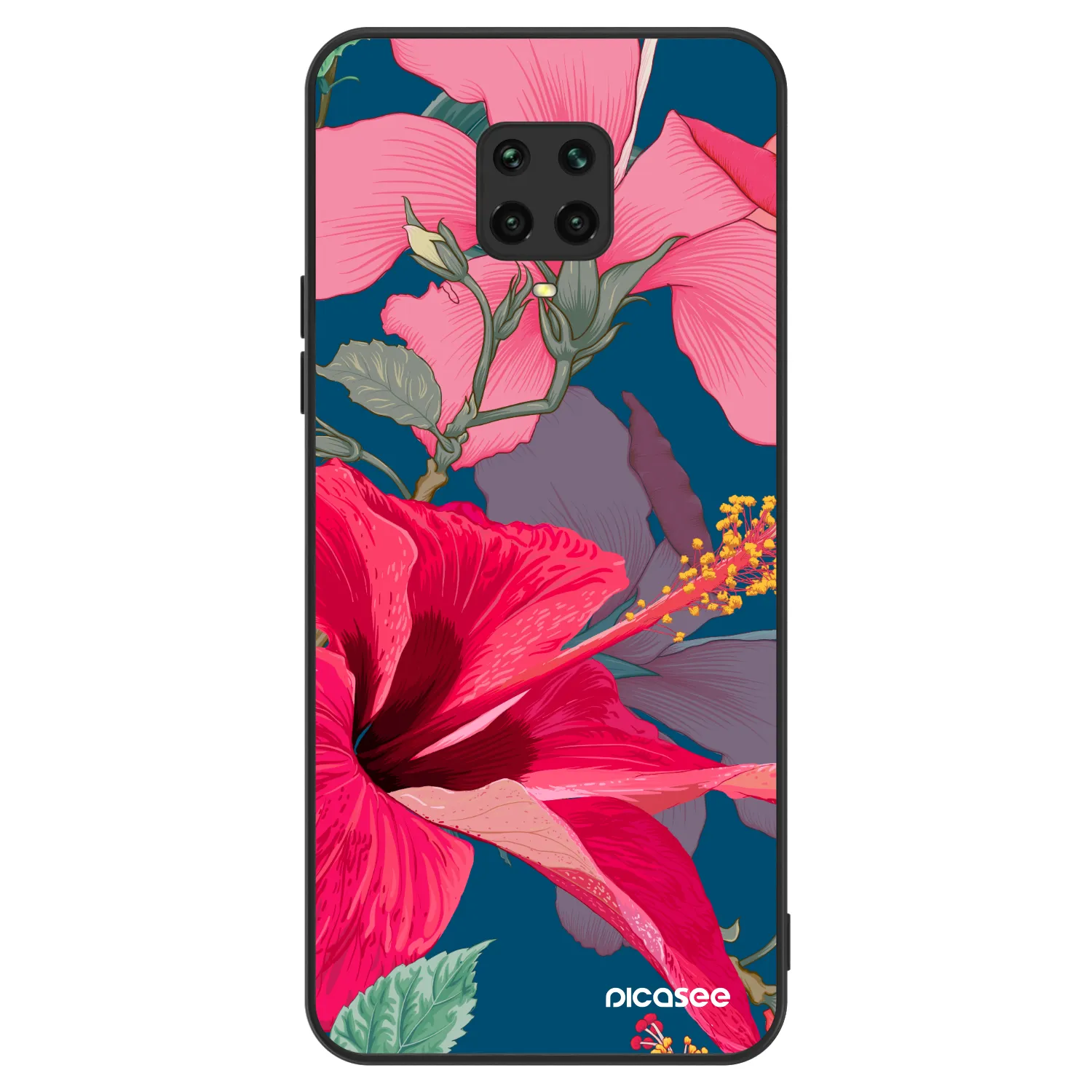 Picasee ULTIMATE CASE für Xiaomi Redmi Note 9S - Hibiscus