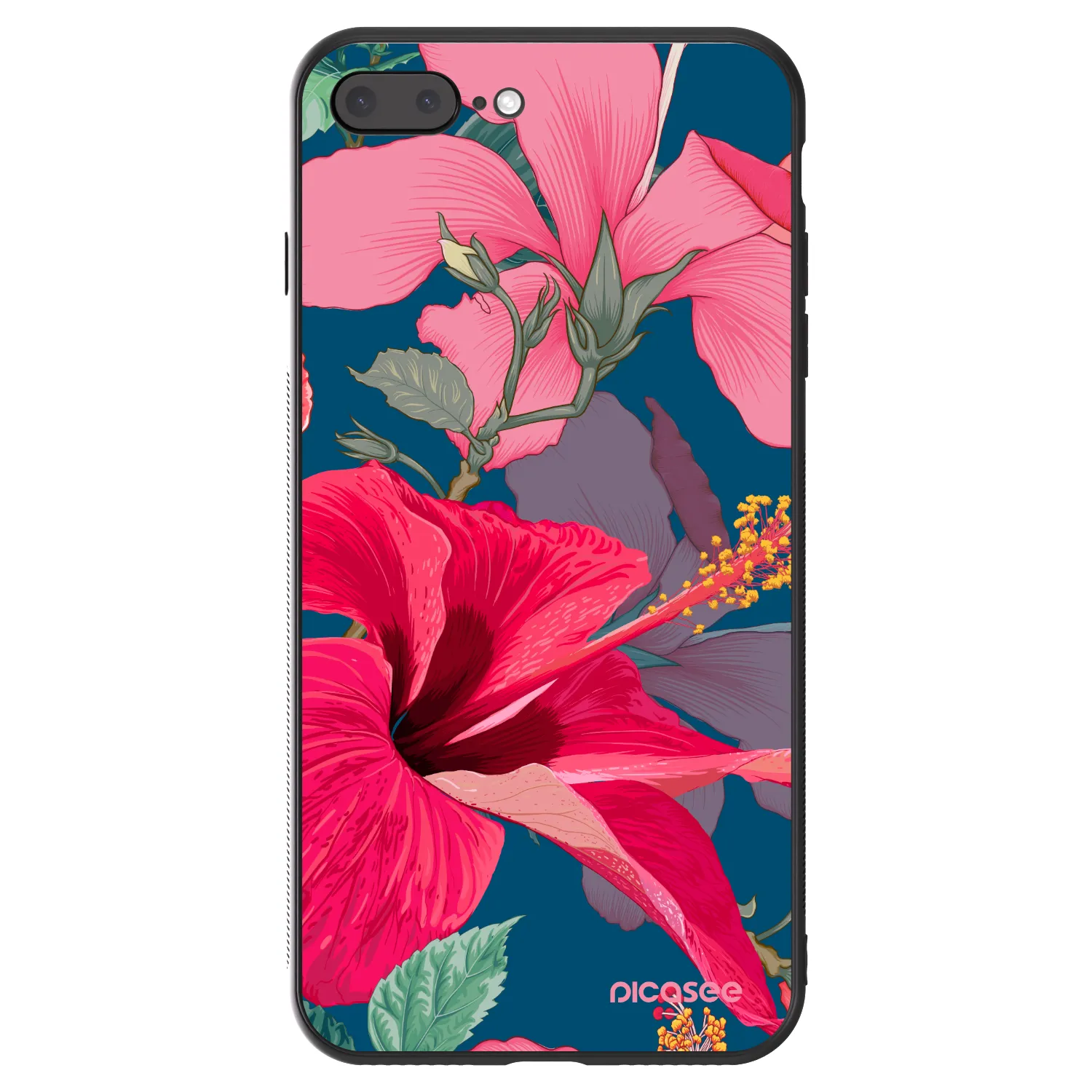 Picasee ULTIMATE CASE für Apple iPhone 8 Plus - Hibiscus