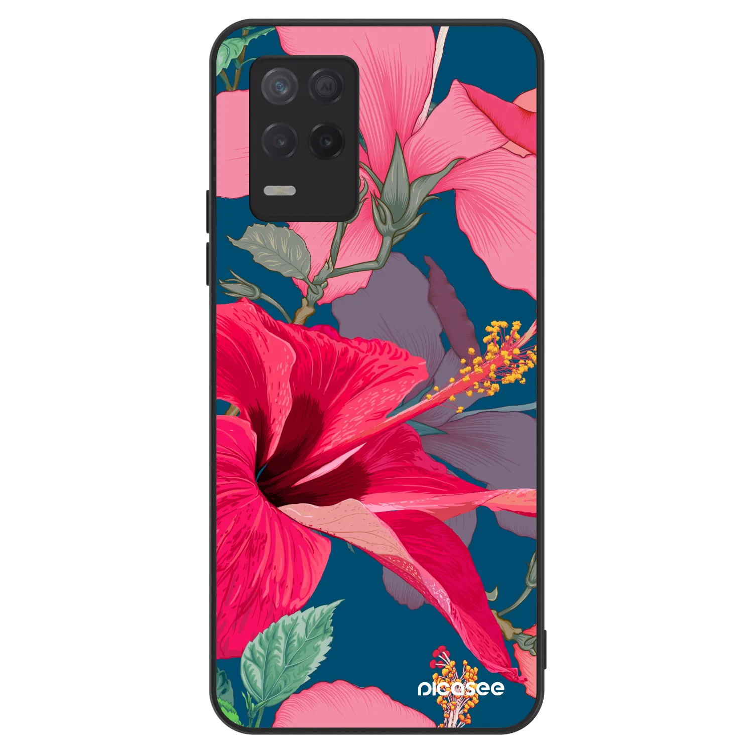 Picasee ULTIMATE CASE für Realme 8 5G - Hibiscus
