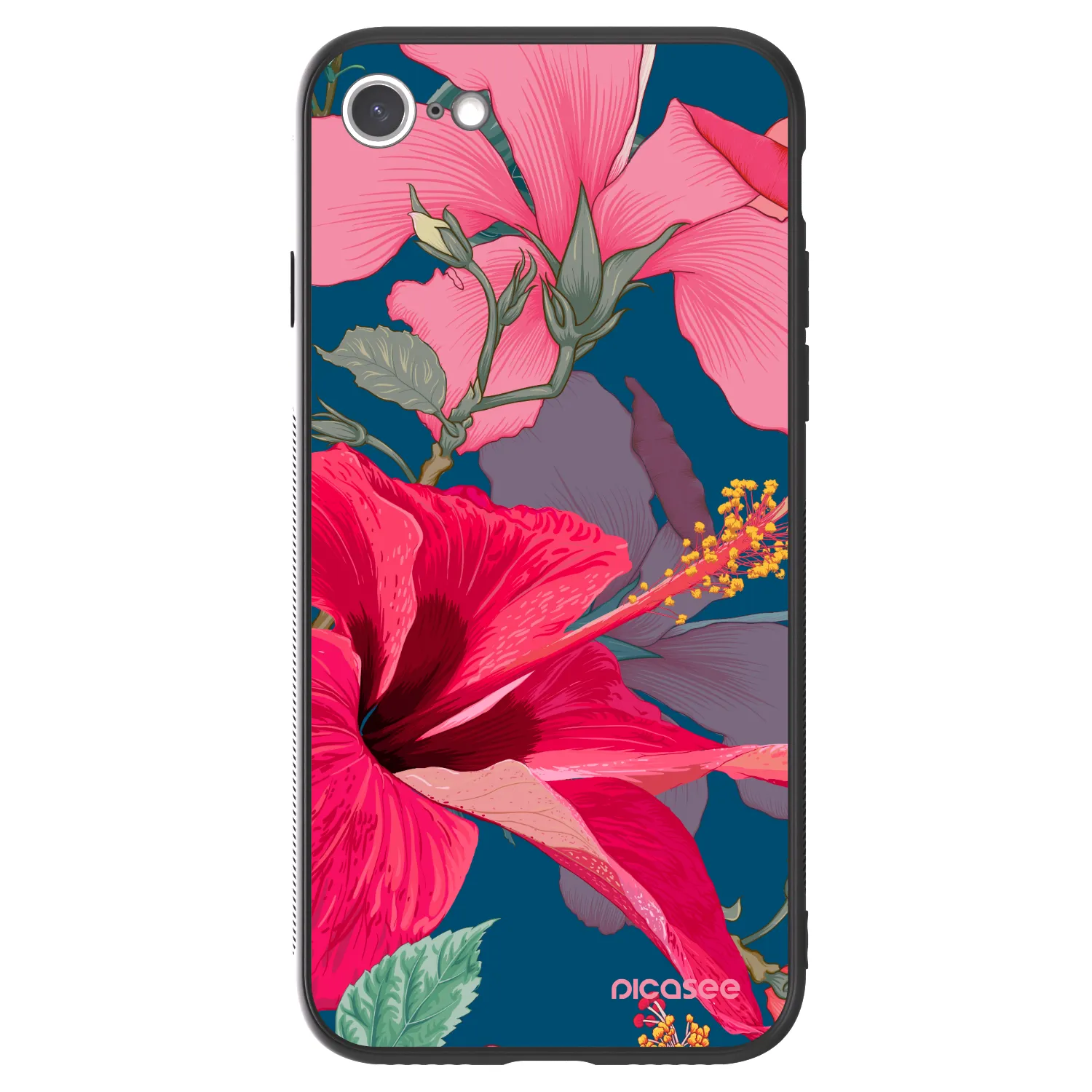 Picasee ULTIMATE CASE für Apple iPhone SE 2022 - Hibiscus