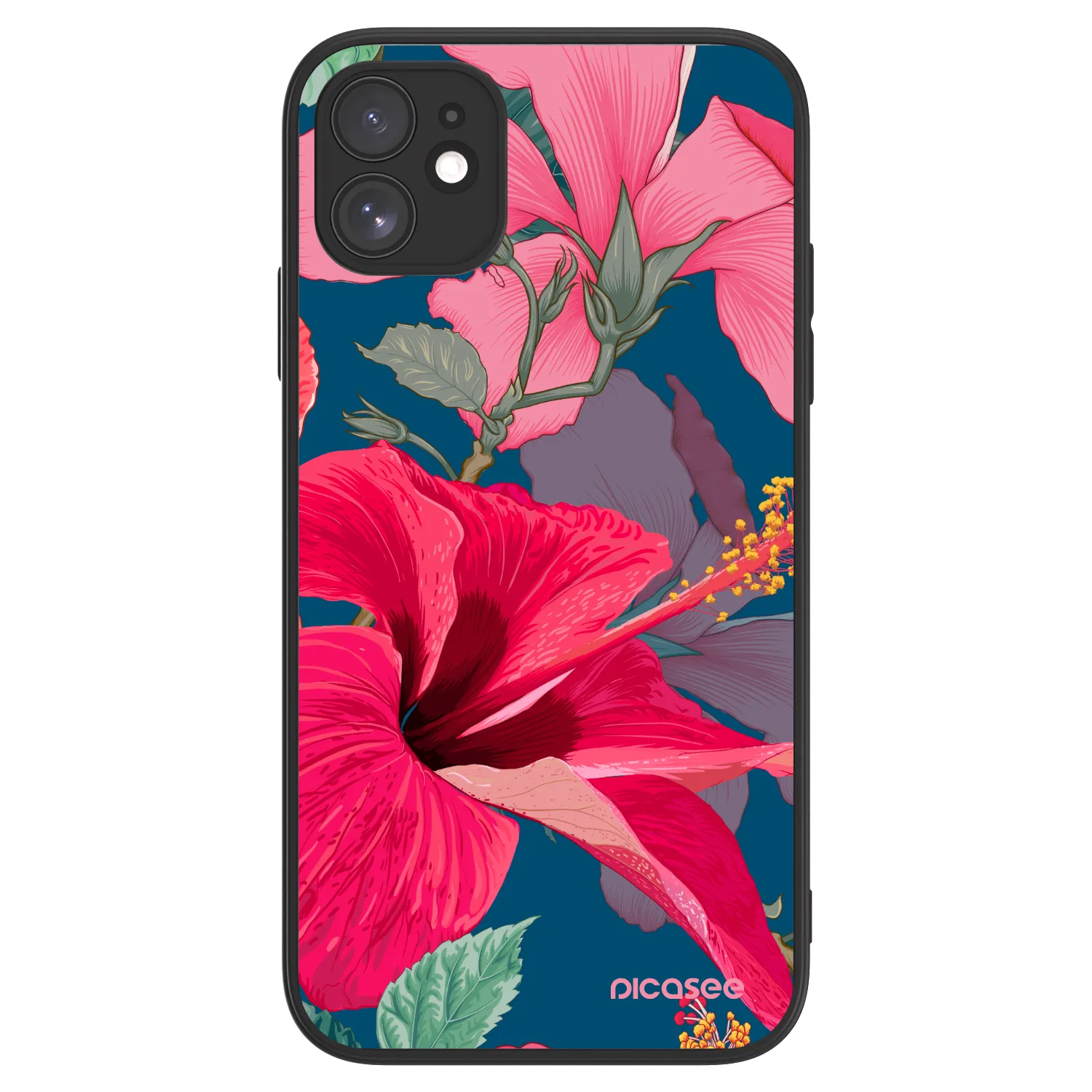 Picasee ULTIMATE CASE MagSafe für Apple iPhone 11 - Hibiscus
