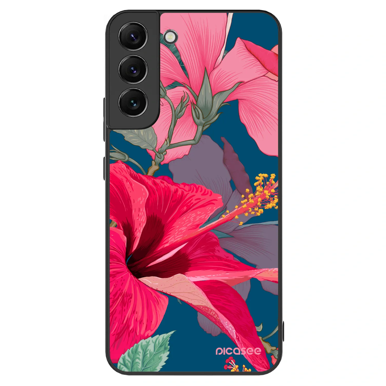 Picasee ULTIMATE CASE PowerShare für Samsung Galaxy S22+ 5G - Hibiscus