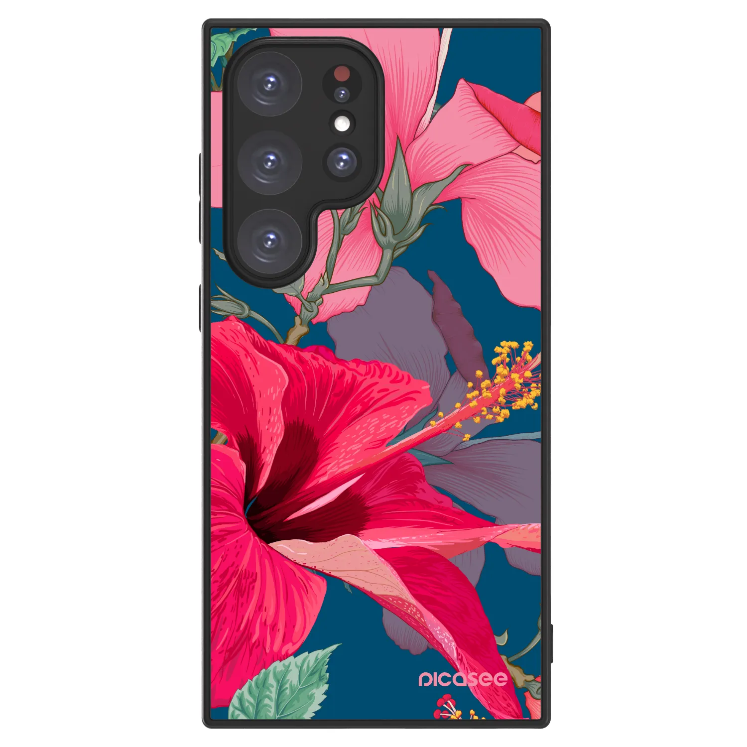 Picasee ULTIMATE CASE für Samsung Galaxy S24 Ultra S928B 5G - Hibiscus
