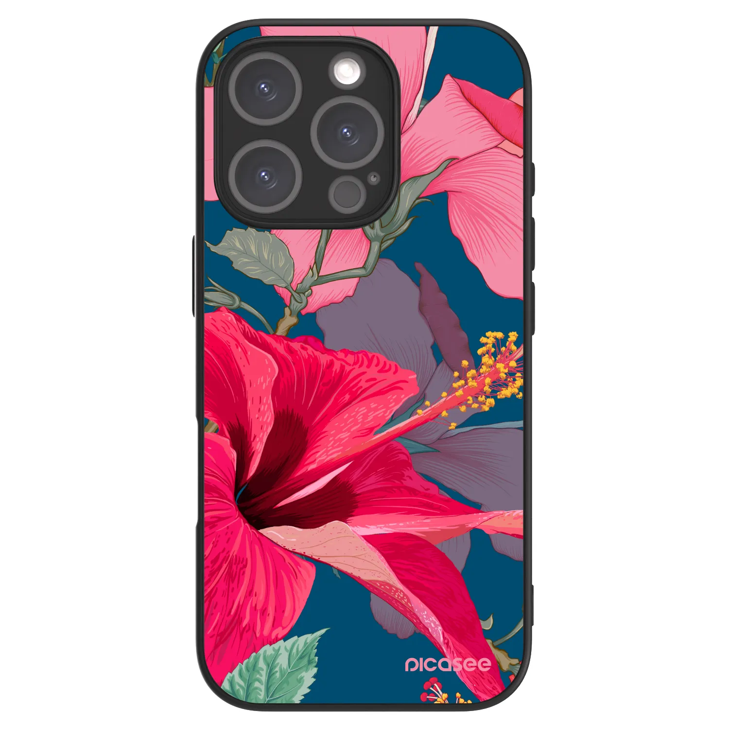 Picasee ULTIMATE CASE MagSafe für Apple iPhone 16 Pro - Hibiscus