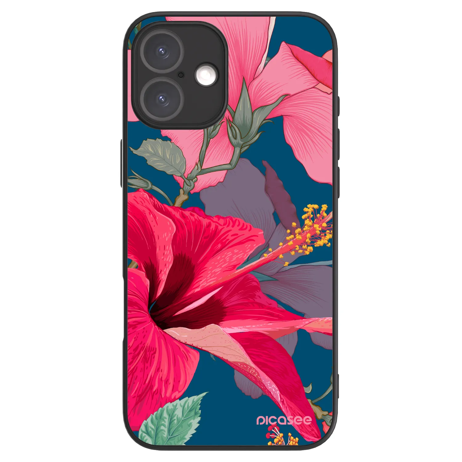 Picasee ULTIMATE CASE MagSafe für Apple iPhone 16 Plus - Hibiscus