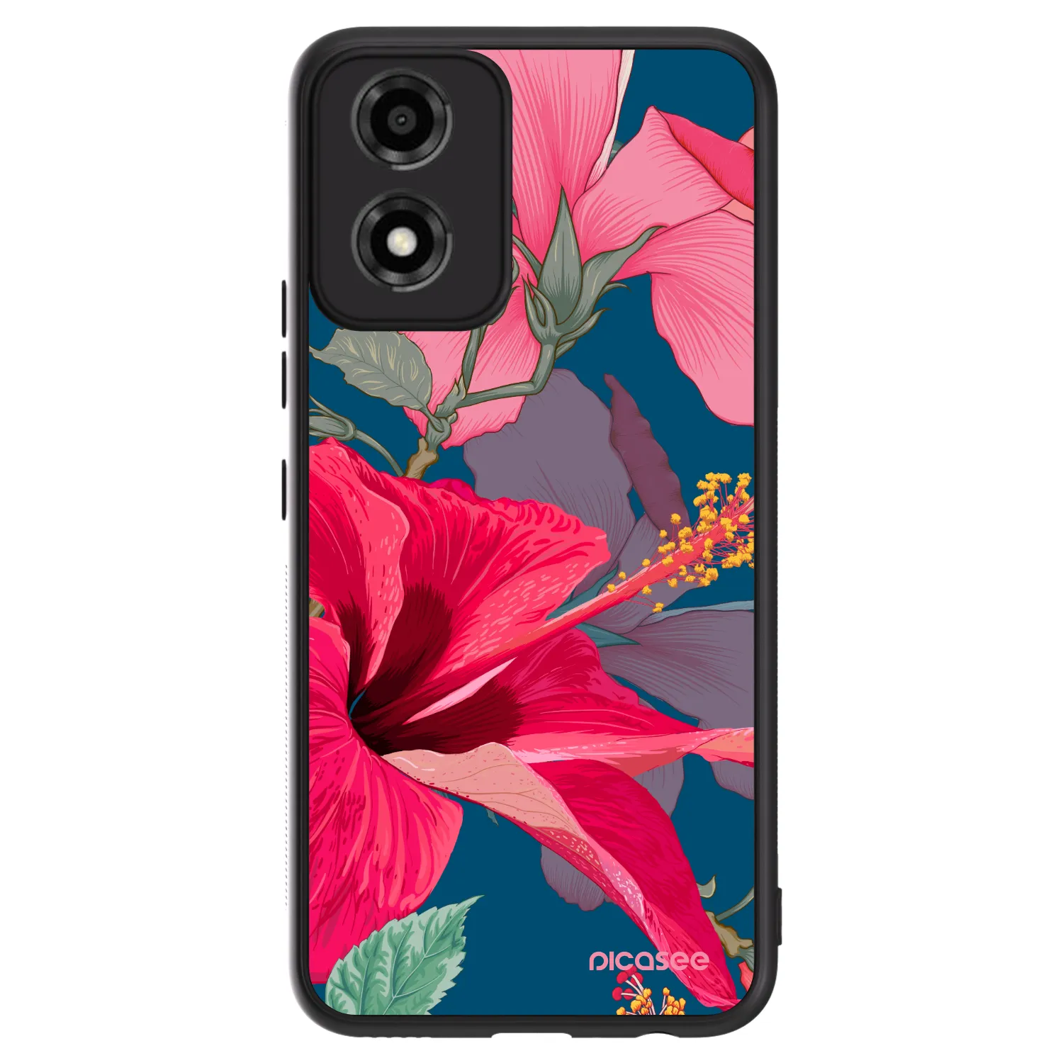 Picasee ULTIMATE CASE für Motorola Moto E14 - Hibiscus