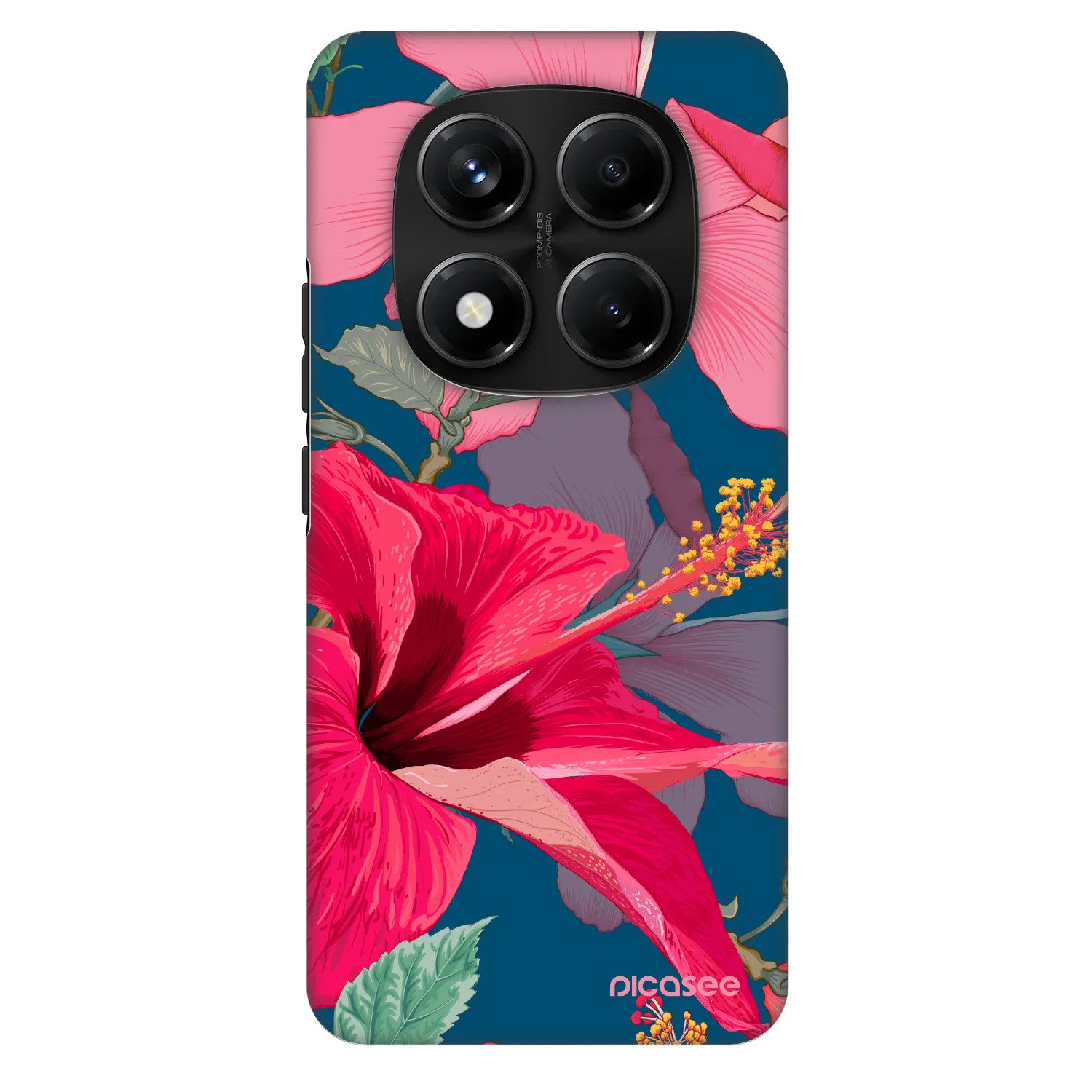 Picasee Fashion Case für Xiaomi Redmi Note 14 Pro+ 5G - Hibiscus