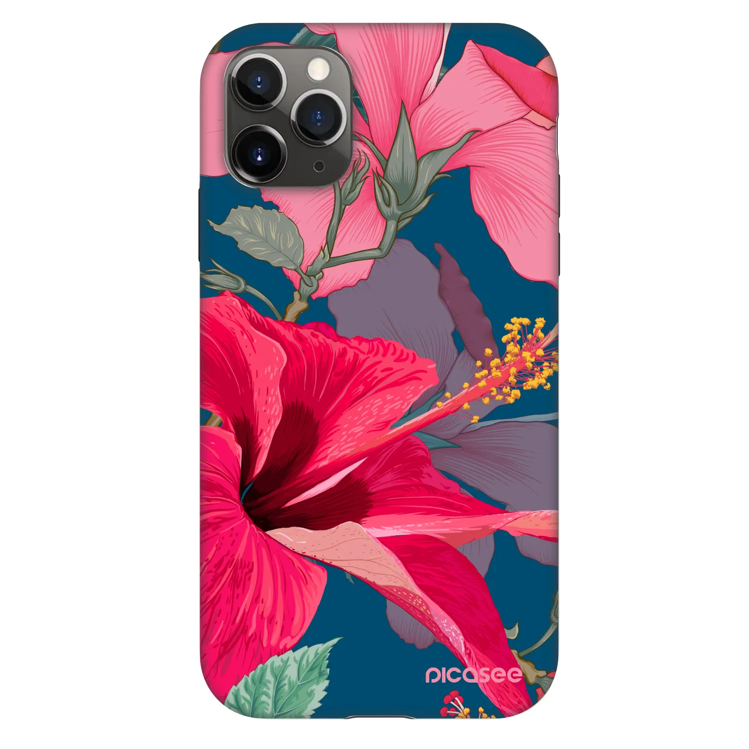 Picasee Fashion Case für Apple iPhone 11 Pro - Hibiscus