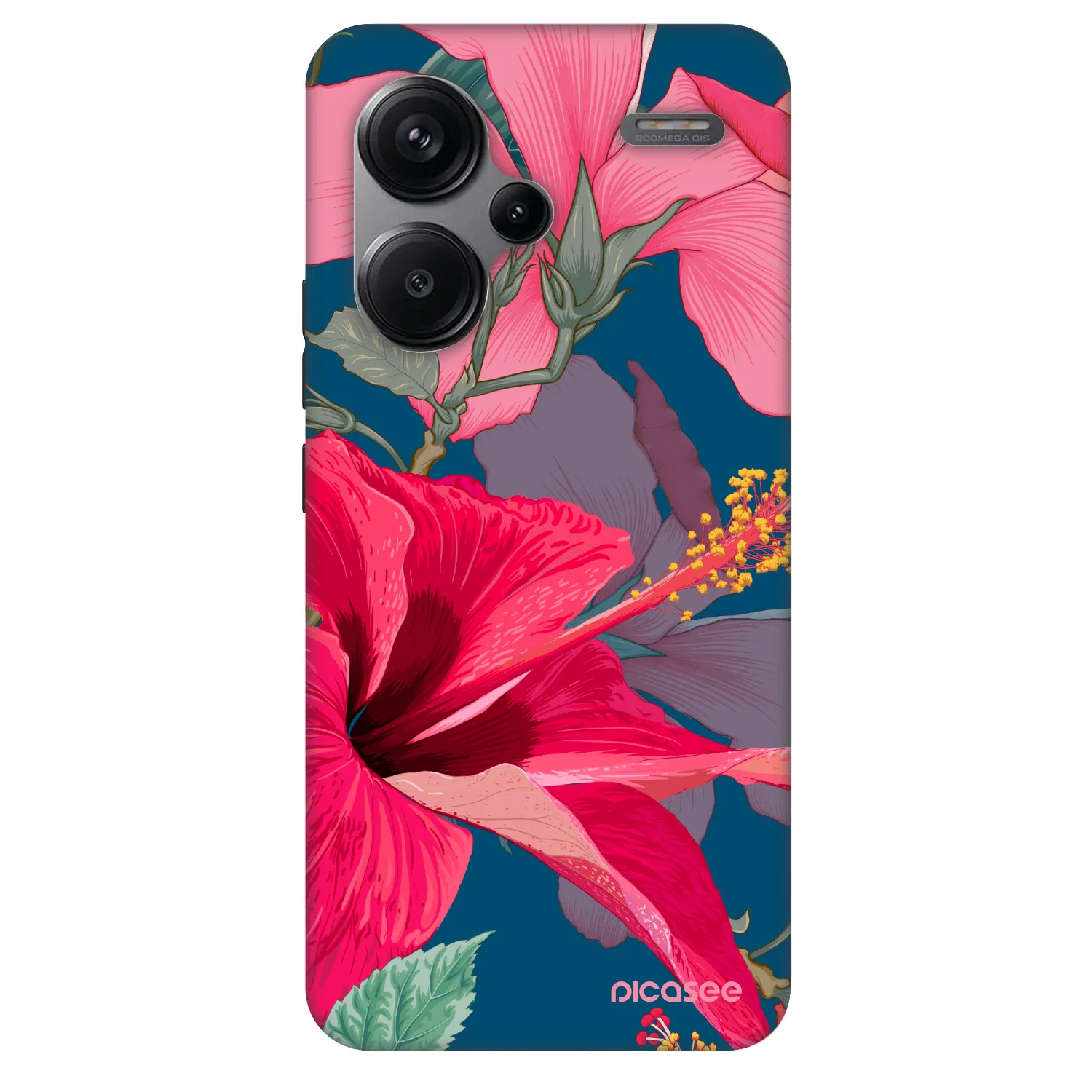 Picasee Fashion Case für Xiaomi Redmi Note 13 Pro+ 5G - Hibiscus