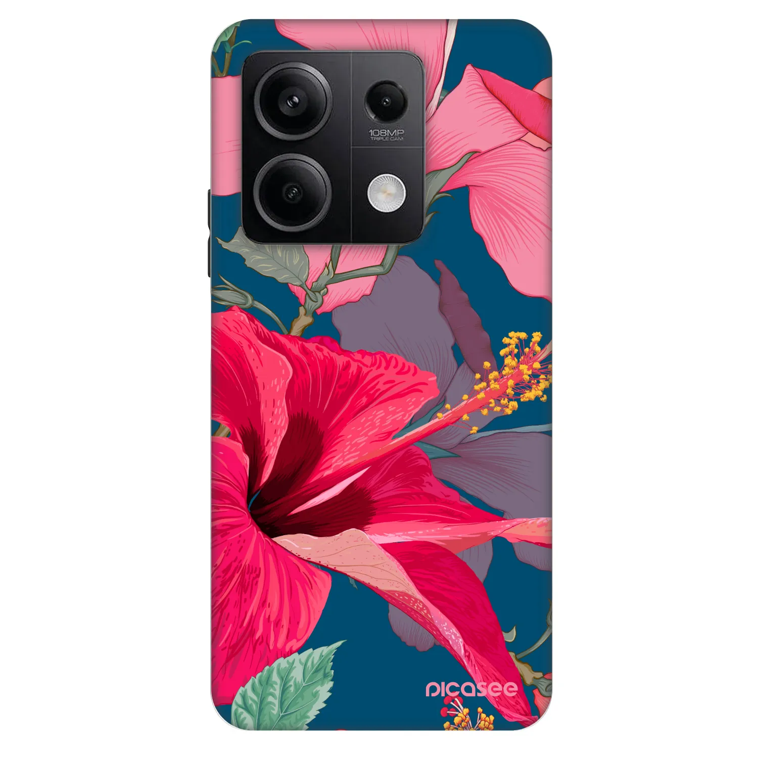 Picasee Fashion Case für Xiaomi Redmi Note 13 5G - Hibiscus